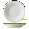 Тарелка глубокая «Мелодия»; фарфор; 650мл; D=22,H=3.3см; белый G.Benedikt MEL1922