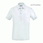Рубашка поло мужская,размер XXL; хлопок,эластан; белый Greiff 6627.1405./XXL