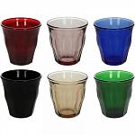 Набор из шести разноцветных стаканов [6шт] "Колорс"; стекло; 225мл Tognana KL585E1M046