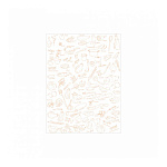 Обёрточная бумага жиростойкая в листах 350х260 мм жиростойкий пергамент,(1упаковка= 500 шт) Garcia de Pou GP 222.05