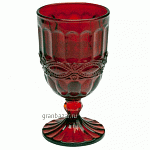 Бокал д/вина «Соланж»; стекло; 275мл; D=80,H=140мм; красный Tognana A9565350022
