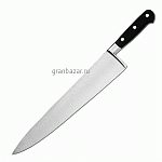 Нож поварской «Шеф»; сталь,пластик; L=35,B=9см; металлич.,черный MATFER 120405