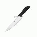 Нож поварской; сталь,пластик; L=335/200,B=40мм; черный,металлич. Paderno 18000-20
