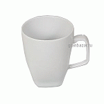 Чашка чайная «Лайк»; фарфор; 220мл; D=8,H=8,L=11см; белый Lubiana 661