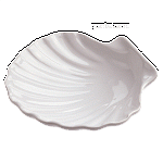Блюдо-ракушка; фарфор; D=150,H=45мм; белый REVOL 615396