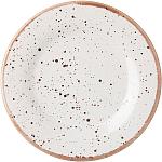 Тарелка мелкая "Пунто Бьянка"; фарфор; 200 мл; D=200, H=20 мм; белый, черный Борисовская Керамика ФРФ88802051