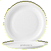 Тарелка мелкая «Отельер»; стекло; D=23.5см; белый Arcoroc 57975