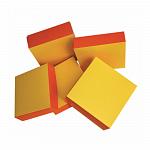 Коробка для кондитерских изделий 200х200х50 мм, оранжевый-жёлтый, картон, Garcia de Pou 197.77