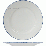 Тарелка мелкая «Блю дэппл»; фарфор; D=30см; белый Steelite 1710 0226