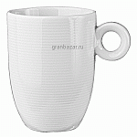Чашка чайная «Это»; фарфор; 200мл; H=9,L=10см; белый Lubiana 1909