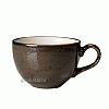 Чашка чайная «Крафт»; фарфор; 340мл; D=10,H=24.5,L=52,B=38см; серый Steelite 1154 0152