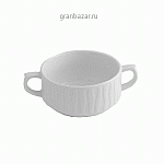 Бульонная чашка «Нестор»; фарфор; 320мл; D=10.5,H=5,L=14.5см; белый Lubiana 1816