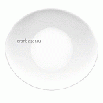 Тарелка десерт. овал. «Прометео»; стекло; L=22,B=19см; белый Bormioli Rocco 4,9042