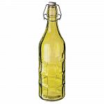 Бутылка зеленая с крышкой 1 л, стекло, P.L. Proff Cuisine 15С155-Green (кор=12