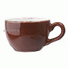 Чашка кофейная «Террамеса мокка»; фарфор; 85мл; D=6.5,H=5,L=8.5см; тем.корич. Steelite 1123 0190