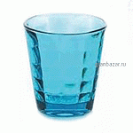 Стакан «Кристин»; стекло; 300мл; D=8.8,H=9.5см; синий Tognana J6557300026