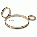 Кольцо кондитерское; сталь нерж.; D=160,H=20мм; металлич. MATFER 371611