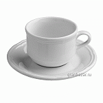 Чашка кофейная «Увертюра»; фарфор; 86мл; D=7,H=5,L=9см; белый Tognana OV01508