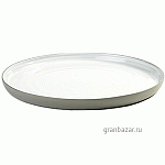 Блюдо круг.; керамика; D=31,H=3см; белый,серый Serax B2414004