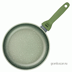 Сковорода; алюм.литой; D=28см; зелен. Risoli 00103DR/28GS