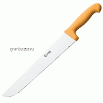 Нож д/нарезки мяса; сталь,пластик; L=44.3/35,B=5см; желт. MATFER 90902