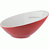 Салатник «Фиренза ред»; фарфор; 335мл; D=18,H=8.5см; красный,белый Steelite 9023 C621