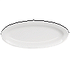 Блюдо овальное «Кунстверк»; фарфор; H=3,L=41,B=26см; белый KunstWerk A0794