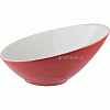 Салатник «Фиренза ред»; фарфор; 600мл; D=21.5,H=9см; красный,белый Steelite 9023 C620