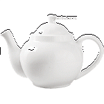 Чайник «Кунстверк»; фарфор; 950мл; D=8.3,H=14.5,L=21.5см; белый KunstWerk A4181