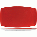 Блюдо «Фиренза ред»; фарфор; H=20,L=360,B=203мм; красный,белый Steelite 9023 C087