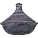 Тажин с крышкой «Пинки»; керамика; 0,5л; серый Борисовская Керамика ПИН00011606