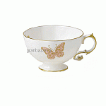 Чашка чайная «Баттерфляй»; фарфор; 130мл Royal Crown Derby 8405BC625