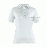 Рубашка поло женская,размер M; хлопок,эластан; белый Greiff 6681.1405.090/M