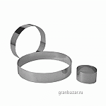 Кольцо кондитерское; сталь нерж.; D=80,H=45мм; металлич. MATFER 371402