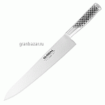 Нож поварской «Глобал»; сталь нерж.; L=30,B=9.7см; металлич. MATFER 120274