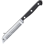 Нож д/декорации «Глория Люкс»; сталь; L=270/105,B=18мм; черный Felix 904410