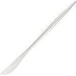 Нож столовый «Стил Сильвер Мэтт» сталь нерж., L=223, B=15 мм серебрист. Kunstwerk D038-5/matt