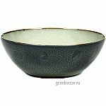 Салатник; керамика; D=18.4,H=7.1см; серый,синий Serax B5116131