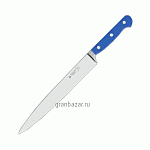 Нож кухонный универсальный; сталь,пластик; L=18см; голуб.,металлич. MATFER 181325