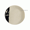 Тарелка мелкая «Джапоника»; фарфор; D=250,H=25мм; белый,черный Steelite 9035 C091