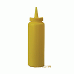 Емкость д/соусов; пластик; 230мл; D=50,H=175мм; желт. Prohotel JW-BSD8