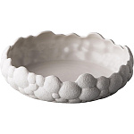 Тарелка «Ро Дизайн Бай Кевала» с бортом керамика D=200, H=55 мм белый Studio Raw RD18805