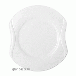 Тарелка «Одас»; фарфор; D=21см; белый Chef&Sommelier S2004