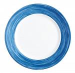 Тарелка d=235 мм синий край Браш /6/ Arcoroc H3607