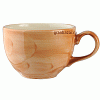 Чашка чайная «Паприка»; фарфор; 340мл; D=10,H=7,L=13см; оранжев.,бежев. Steelite 1540 A152