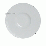 Тарелка мелкая с широк.бортом «Соната»; фарфор; D=27см; белый Rene Ozorio 6314 P1005