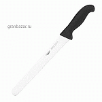 Нож д/хлеба; сталь,пластик; L=38/25,B=3см; черный Paderno 18028-25
