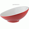 Салатник «Фиренза ред»; фарфор; 60мл; D=10,H=4.5см; красный,белый Steelite 9023 C622