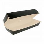 Коробка для панини, хот-дога Black 260х120х70 мм, 50 шт/уп, картон, Garcia de Pou 219.97