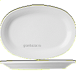 Блюдо овальное «Портофино»; фарфор; H=3,L=35,B=24.5см; белый Tognana PF02035